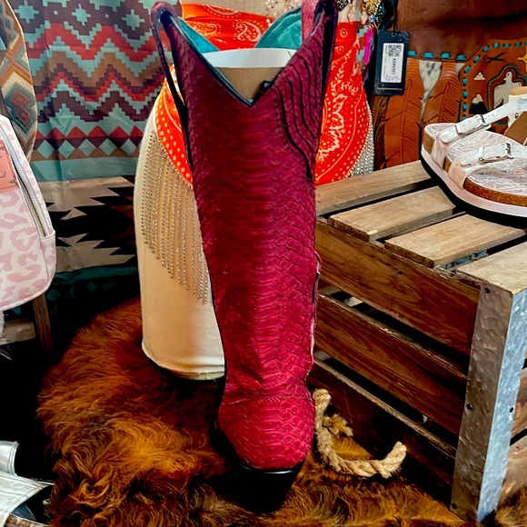 Corral python, exotic Boots - Picture 3 of 4